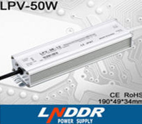 生產(chǎn)供應(yīng)50W-36V防水開關(guān) 電源 LED開關(guān) 電源 36V50W 電源