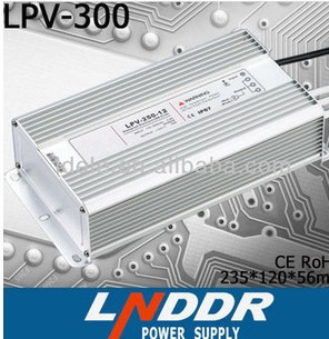 供應(yīng)LPV-300W-15V/20A 防水開關(guān) 電源